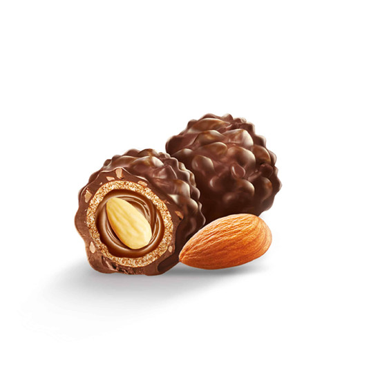 KOR ARTPASSION SPHERES WITH WHOLE ALMOND KOR ARTPASSION SPHERES WITH WHOLE ALMOND