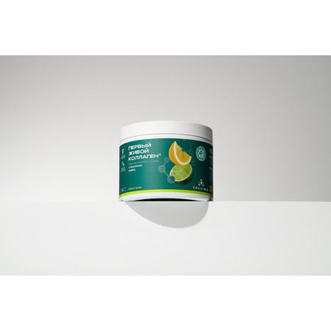 FIRST LIVE COLLAGEN® COLLAGEN HYDROLYSATE Types I, II, III WITH ELASTIN LEMON-LIME 300g FIRST LIVE COLLAGEN® COLLAGEN HYDROLYSATE Types I, II, III WITH ELASTIN LEMON-LIME 300g