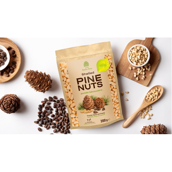Organic pine nut kernels / 200 g