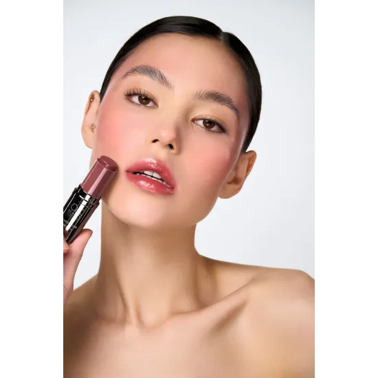 OK BEAUTY CREAMY GLOW BLUSH STICK tone Pink Bronze OK BEAUTY CREAMY GLOW BLUSH STICK tone Pink Bronze