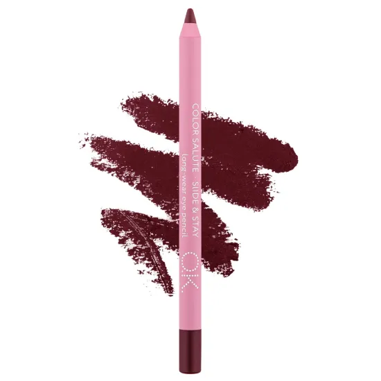Long-lasting OK BEAUTY COLOR SALUTE SLIDE & STAY Eyeliner Burgundy Long-lasting OK BEAUTY COLOR SALUTE SLIDE & STAY Eyeliner Burgundy