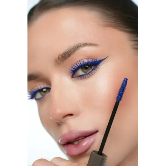 Thermo-mascara with volume effect OK BEAUTY / OK BEAUTY EXTRA VOLUME TUBING MASCARA tone Indigo Thermo-mascara with volume effect OK BEAUTY / OK BEAUTY EXTRA VOLUME TUBING MASCARA tone Indigo