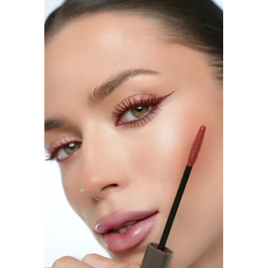 Thermo-mascara with volume effect OK BEAUTY / OK BEAUTY EXTRA VOLUME TUBING MASCARA tone Burgundy Thermo-mascara with volume effect OK BEAUTY / OK BEAUTY EXTRA VOLUME TUBING MASCARA tone Burgundy