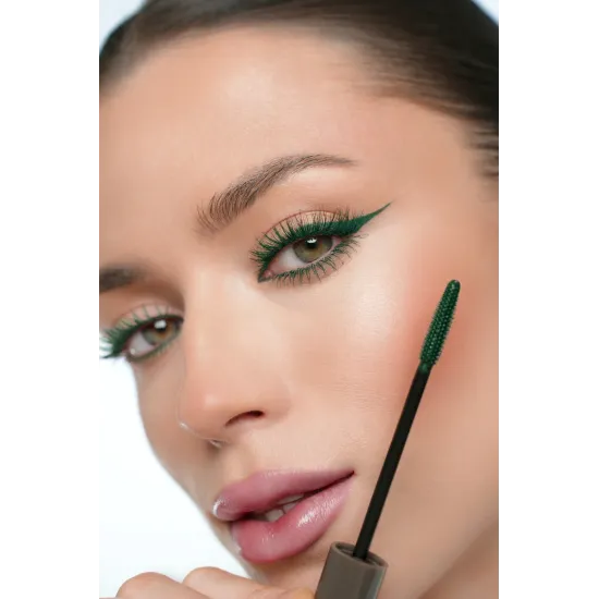 Thermo-mascara with volume effect OK BEAUTY / OK BEAUTY EXTRA VOLUME TUBING MASCARA tone Moss Thermo-mascara with volume effect OK BEAUTY / OK BEAUTY EXTRA VOLUME TUBING MASCARA tone Moss